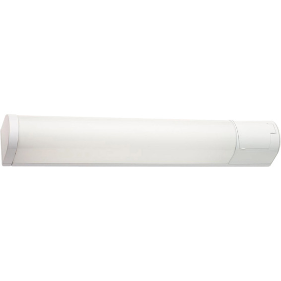 Baderomslampe Prelude 14W T5 Hvit 68cm IP44 Stikkontakt SG Baderomslampe Prelude 14W T5 Hvit 68cm IP44 Stikkontakt SG