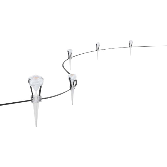 Lightify Gardenspot Mini white, 9 spots, 25lm, 10m, IP44/66 Lightify Gardenspot Mini white, 9 spots, 25lm, 10m, IP44/66