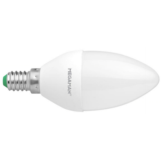 Megaled Mignon Frostet Dim to warm E14 1800-2700K 6W Megaled Mignon Frostet Dim to warm E14 1800-2700K 6W