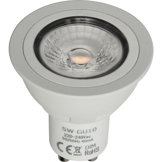 Lumiled COB 5W Hvit GU10 2700K Lumiled COB 5W Hvit GU10 2700K