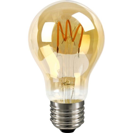 LED Filament Flex 3W Dim E27 Gyllen A60 LED Filament Flex 3W Dim E27 Gyllen A60