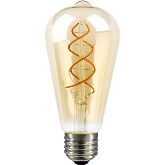 LED Filament Flex 4W Dim E27 Gyllen ST64 LED Filament Flex 4W Dim E27 Gyllen ST64