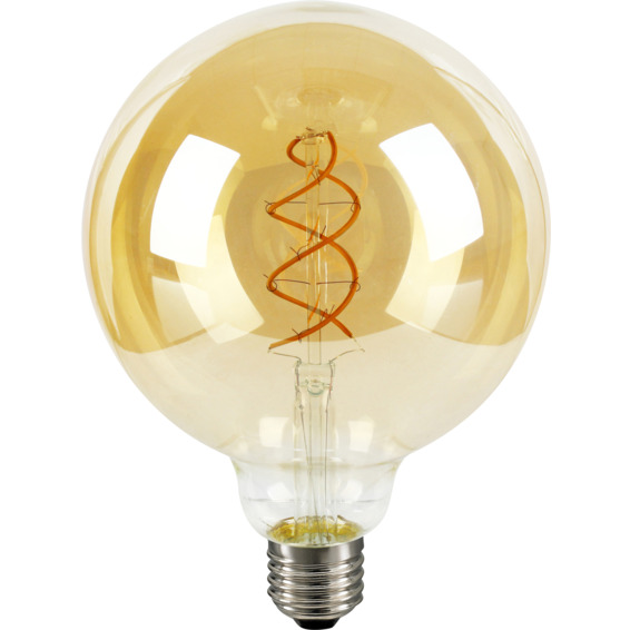 LED Filament Flex 4W Dim E27 Gyllen G125 LED Filament Flex 4W Dim E27 Gyllen G125