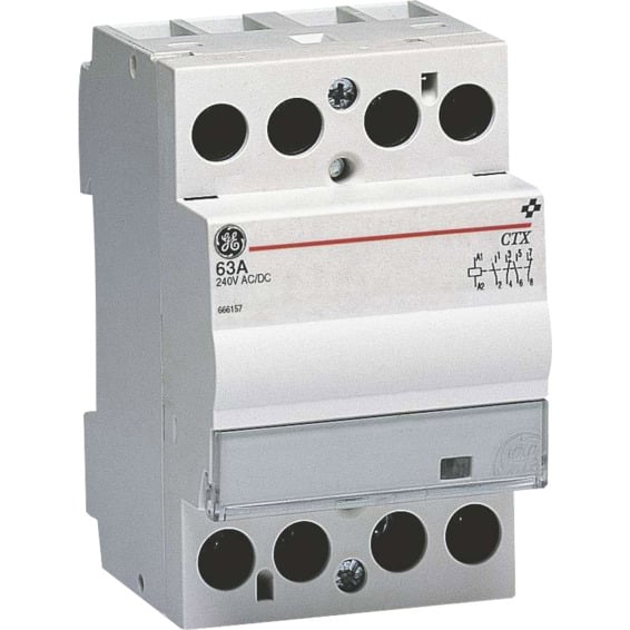 Modulkontaktor 63A 4P 230VAC/DC Modulkontaktor 63A 4P 230VAC/DC