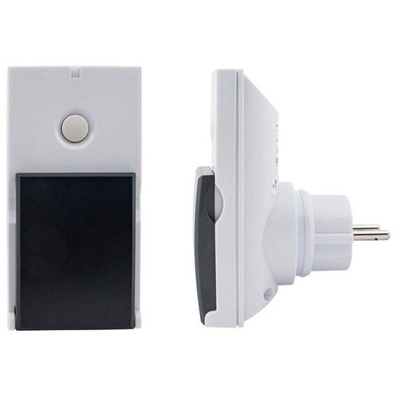 Popp Veggplugg hvit IP44 Z-Wave Popp Veggplugg hvit IP44 Z-Wave