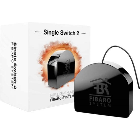 Fibaro relé 2 x 6,5A - 1230W Z-Wave Fibaro relé 2 x 6,5A - 1230W Z-Wave