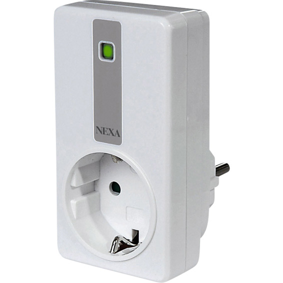 Wireless Mottager Stikkontakt Av/På EYCR-2300 14601 NEXA Wireless Mottager Stikkontakt Av/På EYCR-2300 14601 NEXA