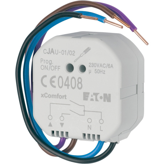 XCOMFORT PERSIENNEUTGANG 6A 230V CJAU-01/02 XCOMFORT PERSIENNEUTGANG 6A 230V CJAU-01/02