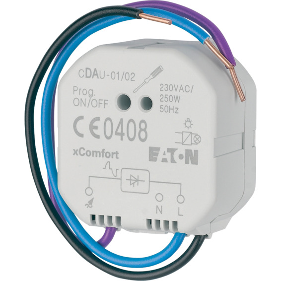 XCOMFORT DIMMEAKTUATOR 40-250W CDAU-01/02 XCOMFORT DIMMEAKTUATOR 40-250W CDAU-01/02