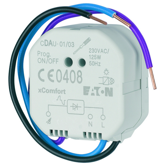 XCOMFORT DIMMEAKTUATOR 125W CDAU-01/03 XCOMFORT DIMMEAKTUATOR 125W CDAU-01/03