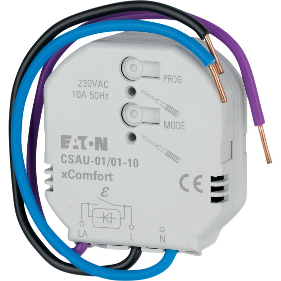XCOMFORT BRYTERAKTUATOR 10A. RLC-LAST. CSAU-01/01-10 XCOMFORT BRYTERAKTUATOR 10A. RLC-LAST. CSAU-01/01-10