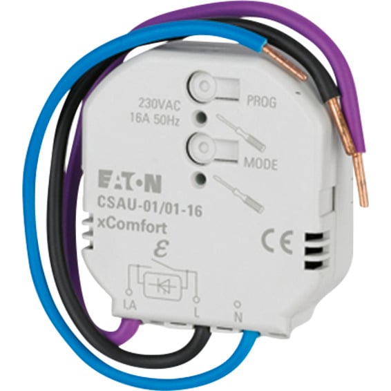 XCOMFORT BRYTERAKTUATOR 16A. RLC-LAST. CSAU-01/01-16 XCOMFORT BRYTERAKTUATOR 16A. RLC-LAST. CSAU-01/01-16