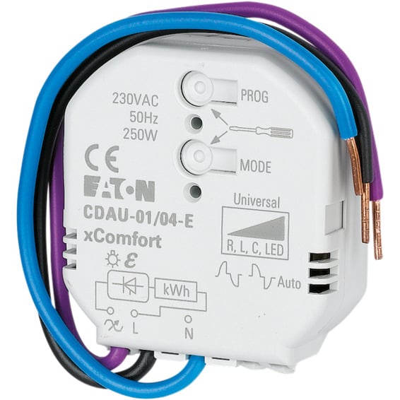 xComfort universal dimmeaktuator 250W+EMS CDAU-01/04-E xComfort universal dimmeaktuator 250W+EMS CDAU-01/04-E