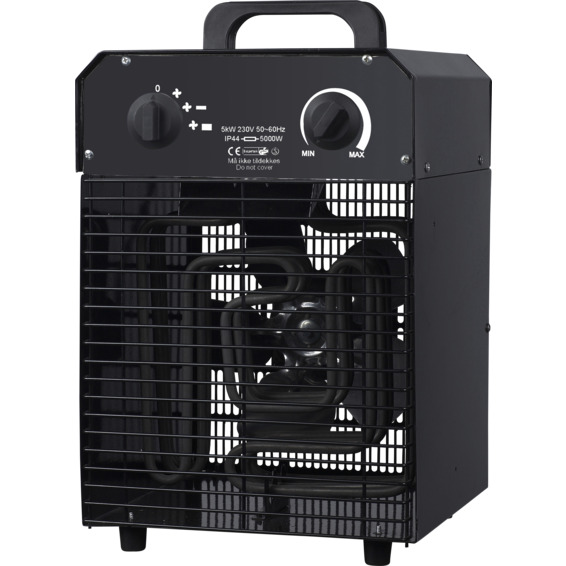 Varmevifte Industri 5000W IP44 230V 3-fas Varmevifte Industri 5000W IP44 230V 3-fas