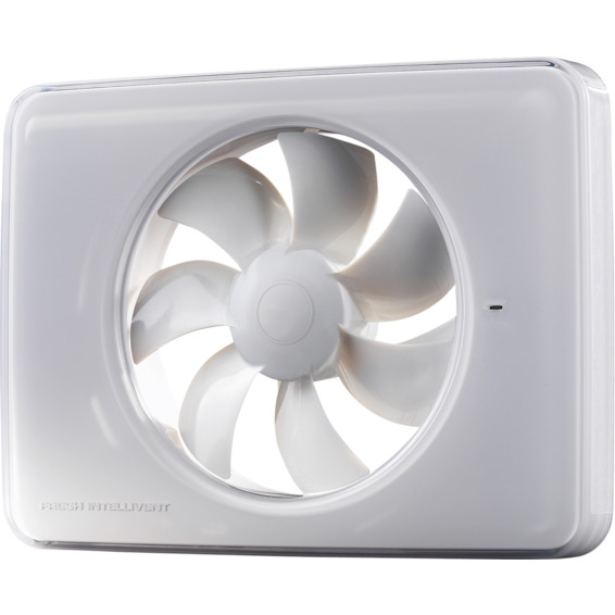 Fresh Intellivent 2.0 Baderomsv. Hvit Ø100/125 Fukt/Timer. Fresh Intellivent 2.0 Baderomsv. Hvit Ø100/125 Fukt/Timer.