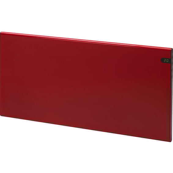 Varmeovn H30 800w Panel Rød 71x37cm GLAMOX Varmeovn H30 800w Panel Rød 71x37cm GLAMOX
