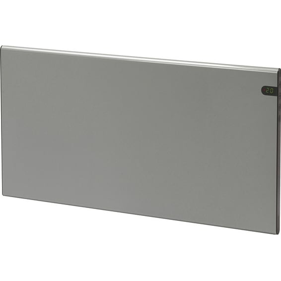 Varmeovn H30 1200w Panel Sølvgrå 94x37cm GLAMOX Varmeovn H30 1200w Panel Sølvgrå 94x37cm GLAMOX