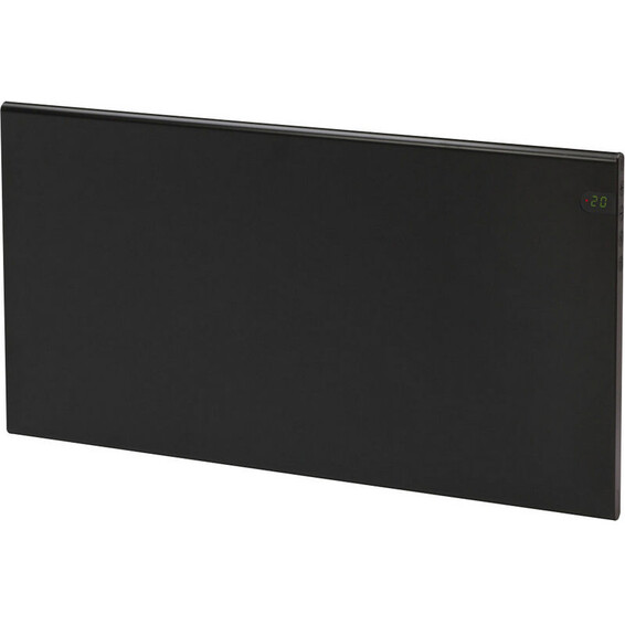 Varmeovn H30 1400W Panel Sort 105x37cm GLAMOX Varmeovn H30 1400W Panel Sort 105x37cm GLAMOX
