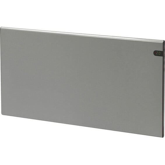 Varmeovn H30 1400W Panel Sølvgrå 105x37cm GLAMOX Varmeovn H30 1400W Panel Sølvgrå 105x37cm GLAMOX