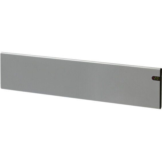 Varmeovn H30 800W List Sølvgrå 105x20cm GLAMOX Varmeovn H30 800W List Sølvgrå 105x20cm GLAMOX