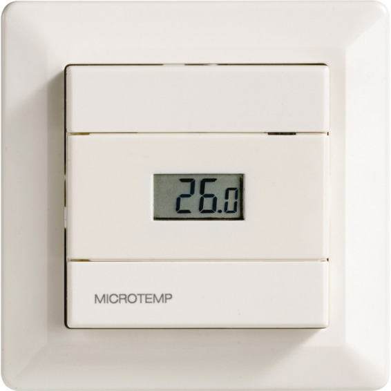 Termostat MTC2 1991MH gulv/luft/reg Hvit Termostat MTC2 1991MH gulv/luft/reg Hvit
