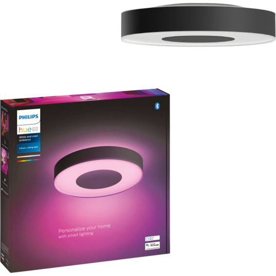 Philips Hue WCA Infuse Large Taklampe Sort