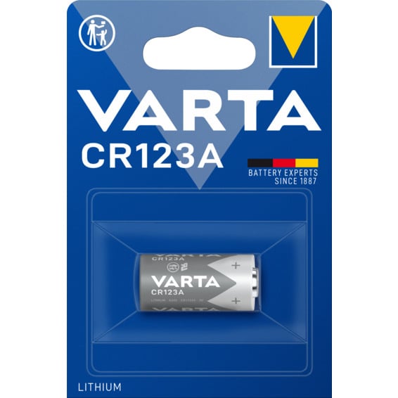 Batteri Varta Lithium CR 123A Batteri Varta Lithium CR 123A