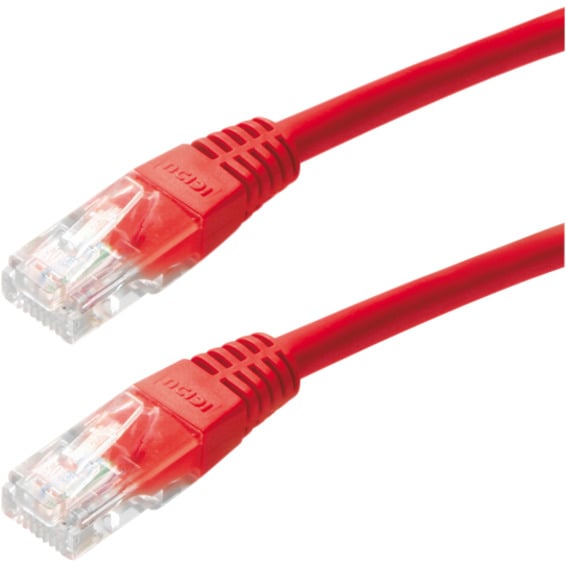 Patchekabel Kat 5e UTP 2m Rød LinkIT Patchekabel Kat 5e UTP 2m Rød LinkIT