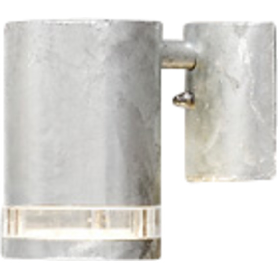 Modena vegglampe ned GU10 Galvanisert/transparent IP44 Modena vegglampe ned GU10 Galvanisert/transparent IP44