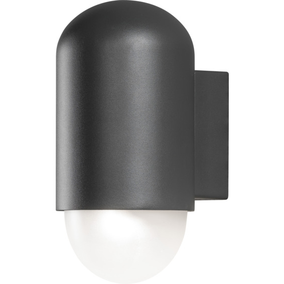 Sassari vegglampe 3W LED svart IP44 Sassari vegglampe 3W LED svart IP44