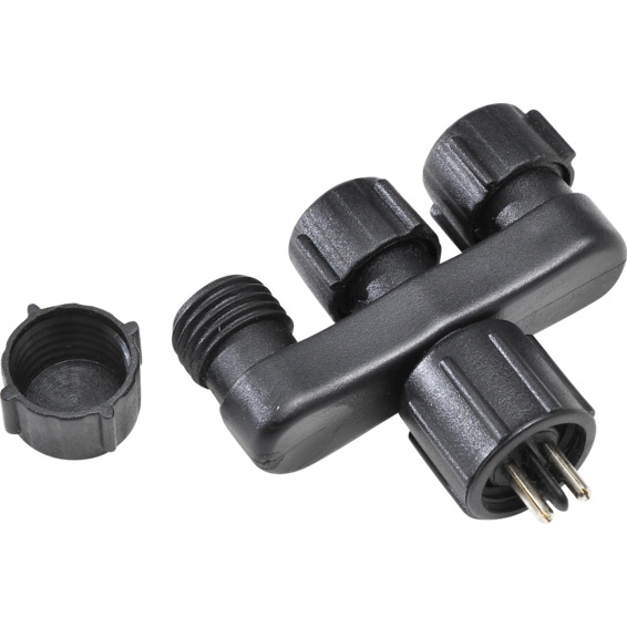 Forgrener till 12V system 3 utganger IP44 Forgrener till 12V system 3 utganger IP44