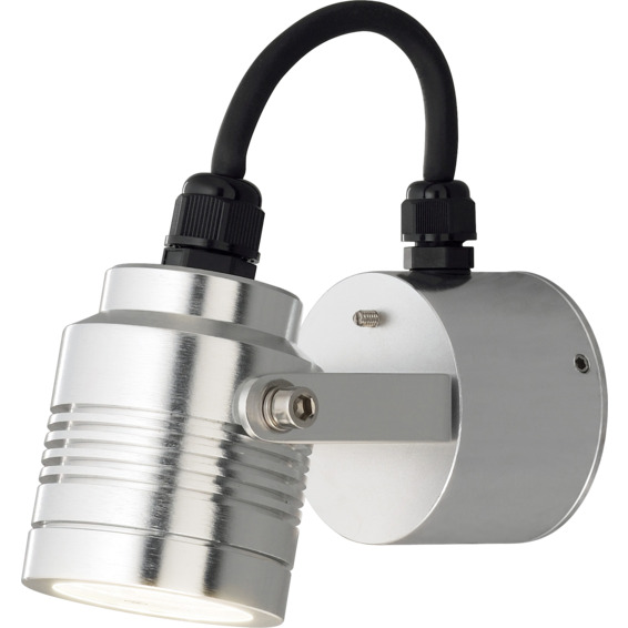 Monza vegglampe justerbar aluminium 3x1W LED IP54 Monza vegglampe justerbar aluminium 3x1W LED IP54