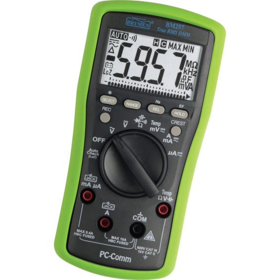 Elma BM 257 sand RMS multimeter KAT III 600V Elma BM 257 sand RMS multimeter KAT III 600V