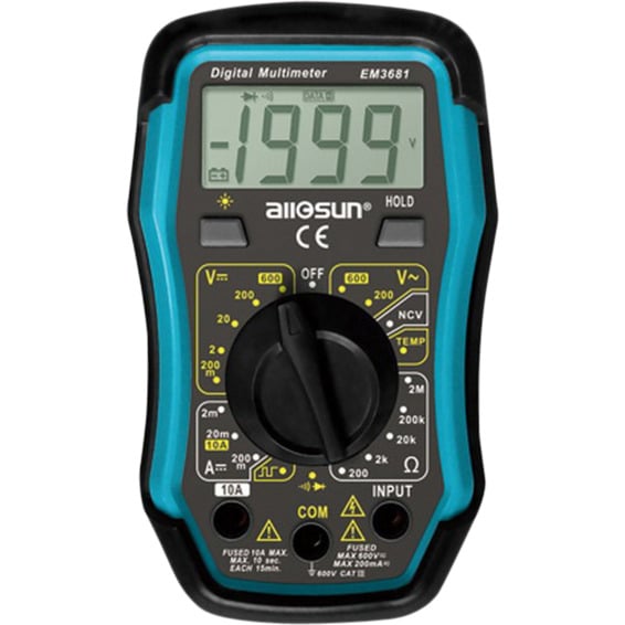 Digital Multimeter EM3680 CAT III 600V Digital Multimeter EM3680 CAT III 600V