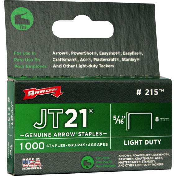 Arrow stifter 8mm JT21 5/16 Arrow stifter 8mm JT21 5/16