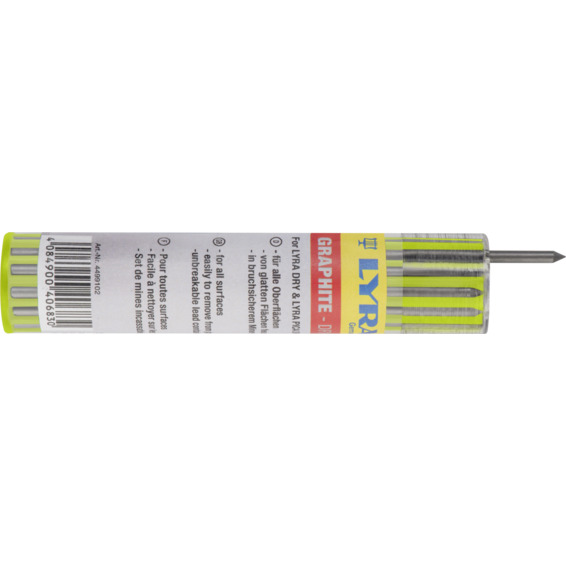 Reservestift Lyra Grafitt 12 Stykk i Dispenser Reservestift Lyra Grafitt 12 Stykk i Dispenser