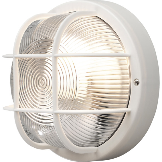 Vegglampe Mantova Hvit 40W E27 IP44 Konstmide Vegglampe Mantova Hvit 40W E27 IP44 Konstmide