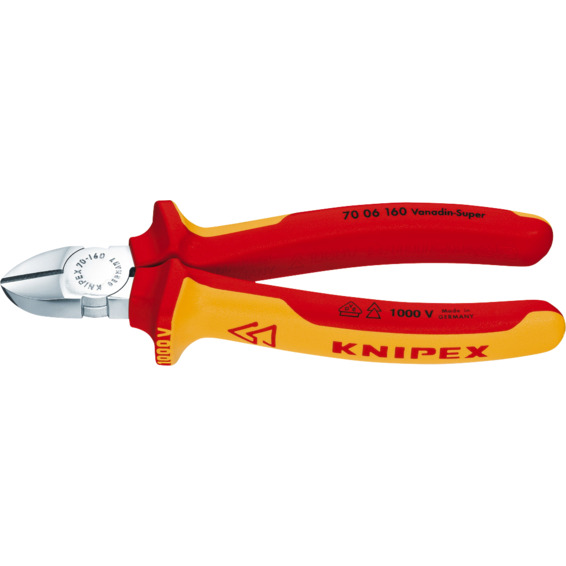 Knipex Sideavbiter 160mm 1000V Knipex Sideavbiter 160mm 1000V