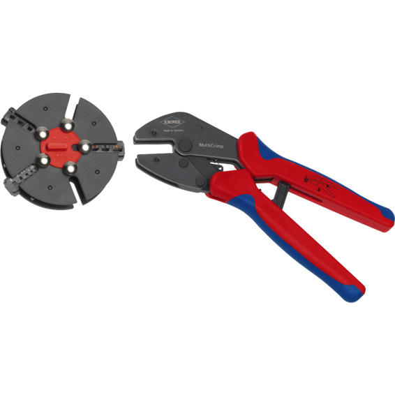 Knipex Presstang Endehylser/Kabelsko 0,25-6mm² Knipex Presstang Endehylser/Kabelsko 0,25-6mm²