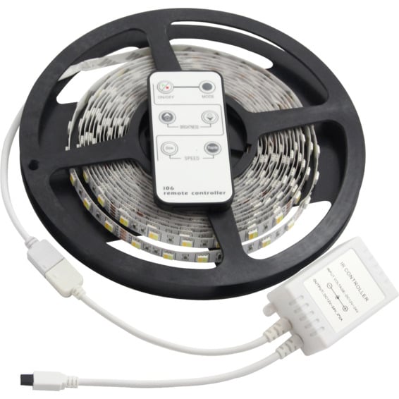 LED Strip Varmhvit-Kaldhvit 5m IP20 IR LED Strip Varmhvit-Kaldhvit 5m IP20 IR