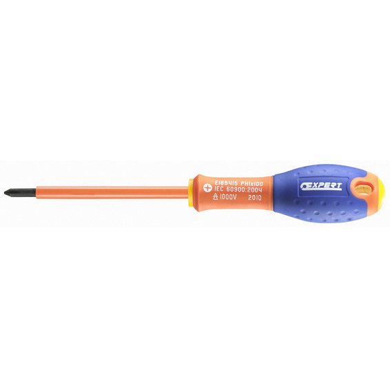 Expert 1000v skrutrekker PH0X75mm Expert 1000v skrutrekker PH0X75mm