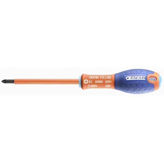 Expert 1000v skrutrekker PZ1X100mm Expert 1000v skrutrekker PZ1X100mm