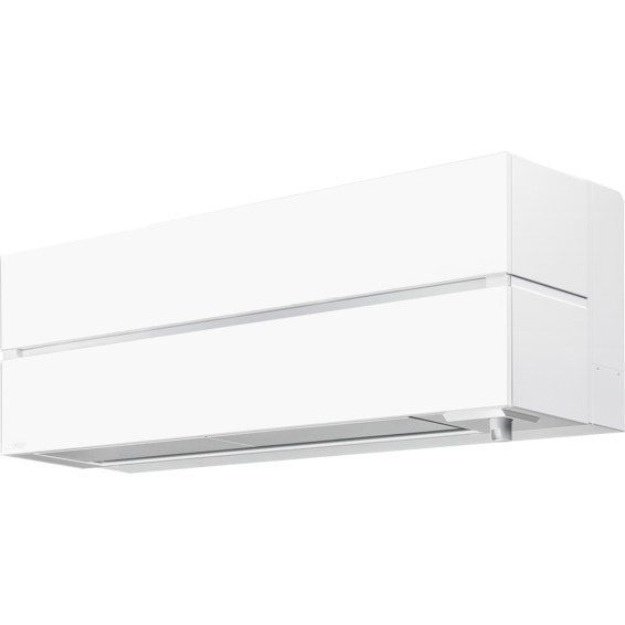Ferdig montert Mitsubishi Kaiteki 6600 varmepumpe Hvit Mitsubishi Electric