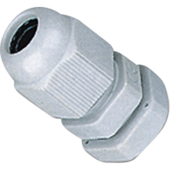 Nippel PG9 med mutter IP68 5-Stk Nippel PG9 med mutter IP68 5-Stk