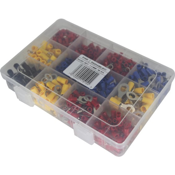Ringkabelsko isolert sett. 1,5-6mm² 790 stk Ringkabelsko isolert sett. 1,5-6mm² 790 stk