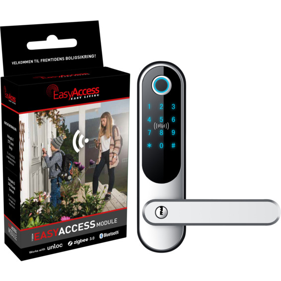 EasyAccess EasyFinger Touch Black og Zigbee/BLT Modul EasyAccess EasyFinger Touch Black og Zigbee/BLT Modul