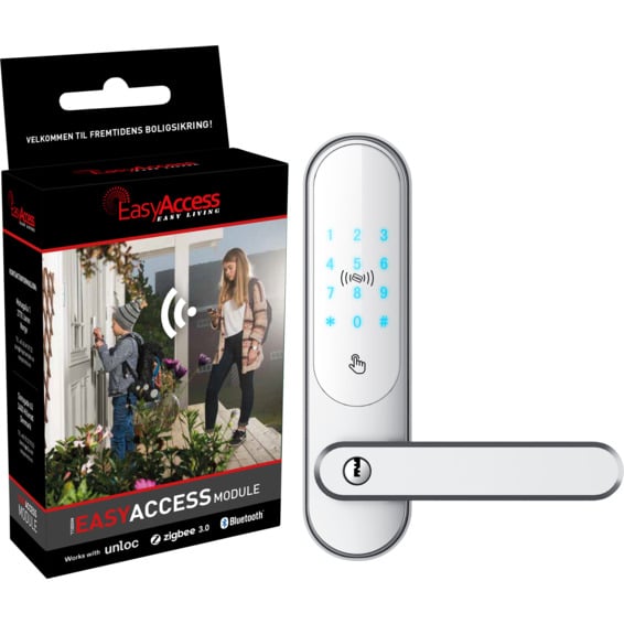 EasyAccess EasyCode Touch White og Zigbee/BLT Modul EasyAccess EasyCode Touch White og Zigbee/BLT Modul